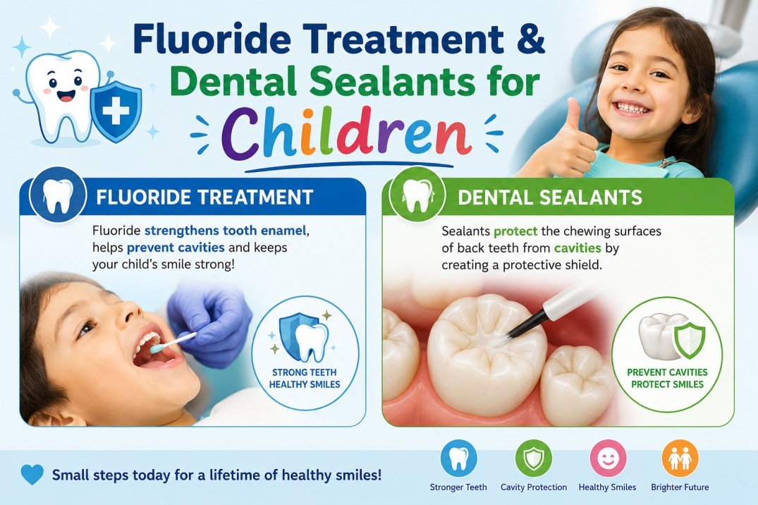 Fluoride treatment for children in Vellore